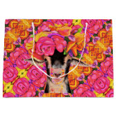 LG Gift Bag Posey the Goat Groot Cadeauzakje (Voorkant)