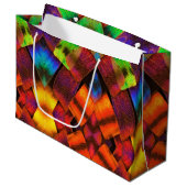 LG Gift Bag Vlinderweegschalen Groot Cadeauzakje (Voorkant Gekanteld)