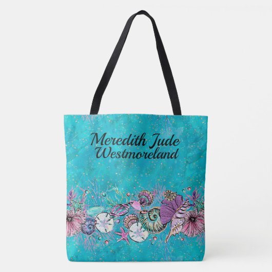 Lg. Het prachtige strand over het Tas van de Druk  (Voorkant)