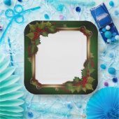 LG Holly 9x9 Papieren Bordje (Feest)