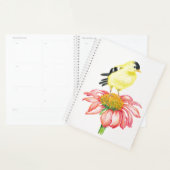 LG Planner Goldfinch op Coneflower (Display)