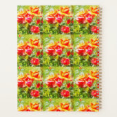 LG Planner Oranje Rozen (Achterkant)