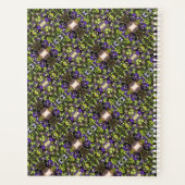 LG Planner - Paarse Clematis aan de wand (Achterkant)