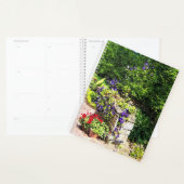 LG Planner - Paarse Clematis aan de wand (Display)