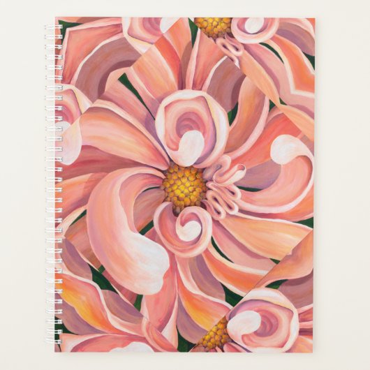 Lg Planner Peachy Dahlia (Voorkant)