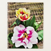 LG Planner Roze/Gele Tulpen (Voorkant)