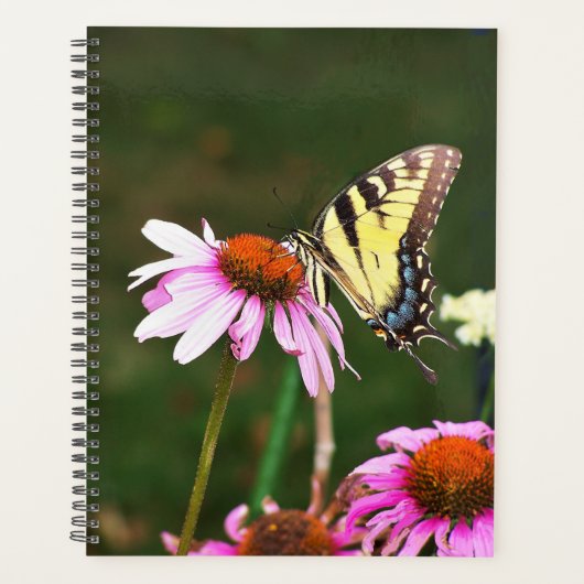 LG Planner Tiger Swallowtail op Coneflower (Voorkant)