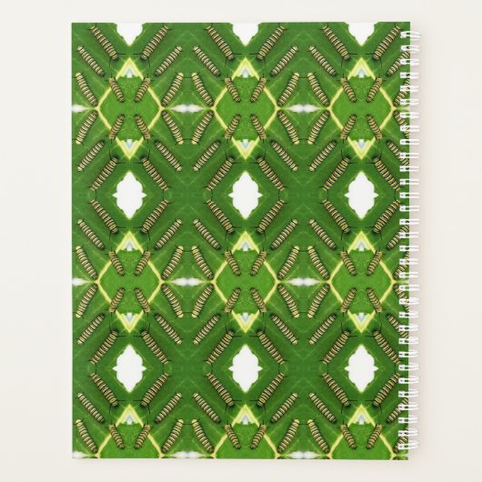 Lg Planner Tiny Monarch Caterpilars (Achterkant)