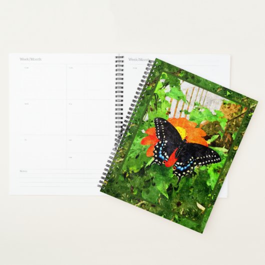 LG Planner Zwart Swallowtail Graphic (Display)