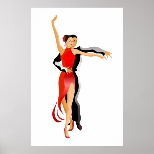 LG. Rumba Dancers Dance Series Poster (Voorkant)