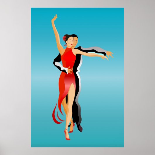 LG. Rumba Dancers Dance Series Poster (Voorkant)