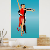 LG. Rumba Dancers Dance Series Poster (Keuken)