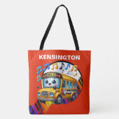 LG. ZO SCHATTIGEE SCHOOLBUS - Zie terug - Tas (Voorkant)