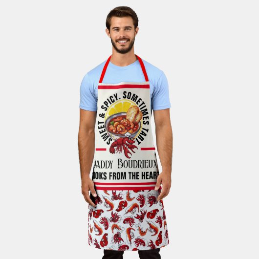 LG. Zoet en Kruidig van het Hart Schort (Gedragen)