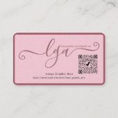 LGA Nieuwe sociale Kaart Visitekaartje (Achterkant)