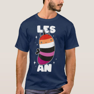 LGB de gedenkluidere vlag is een lesbische anti-di T-shirt