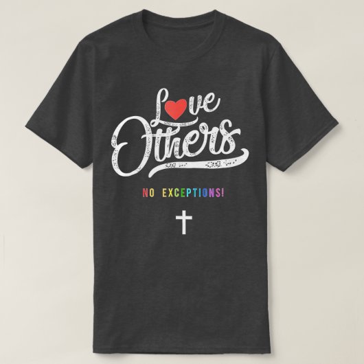 LGB Episcopalian Gift for Gay Love and Pride T-shirt (Design voorkant)