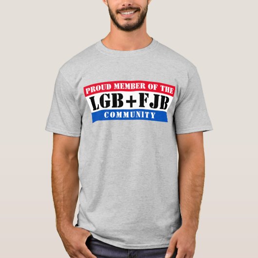 LGB FJB LGBFJB LGB + FJB T-SHIRT (Voorkant)