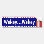 LGB FJB Wakey Wakey Bumpersticker (Voorkant)