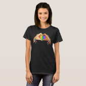 LGB Hart Gay Pride LGBT Maand T-shirt (Voorkant volledig)