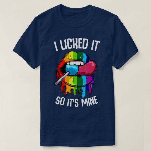LGB Pride I gaf het licentie zodat zijn sinaasappe T-shirt (Design voorkant)