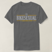 LGB Store to BIKESEXUAL SHIR White t-shirt (Design voorkant)
