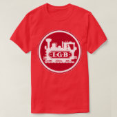 LGB-treinen T-shirt (Design voorkant)