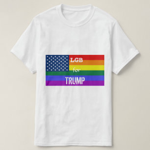 LGB VOOR TRUMP T-SHIRT