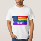 LGB VOOR TRUMP T-SHIRT (Voorkant)