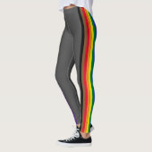 Lgbetq regenboog streept homo philly pride vlag gr leggings (Links)