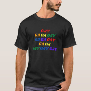 Lgbetq zeg geen homo of ga vooruit en zeg homo in  t-shirt