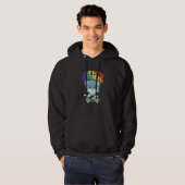LGBQ Cat Progressiv Pride Ransgender Genderqueer E Hoodie (Voorkant volledig)