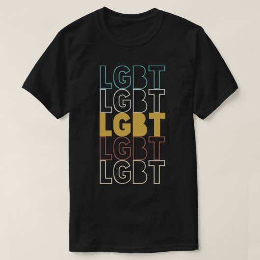 Lgbt1 T-shirt (Design voorkant)