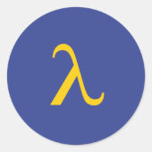 LGBT-activisme Ronde Sticker (Voorkant)