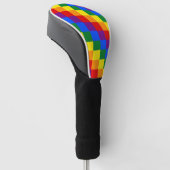 LGBT afgekapt model Golf Head Hoesje Golfheadcover (Schuin)