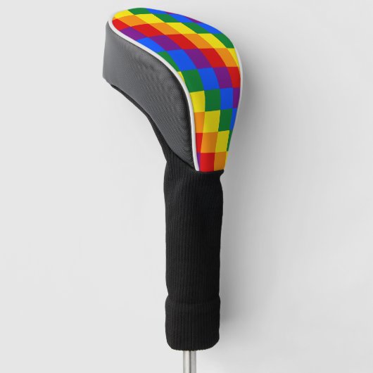 LGBT afgekapt model Golf Head Hoesje Golfheadcover (Schuin)