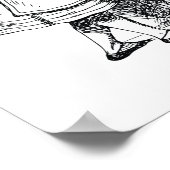 LGBT Alice in Wonderland Vintage Poster (Hoek)