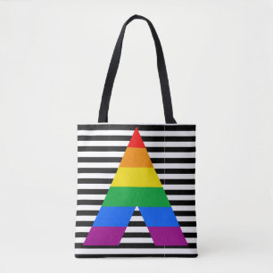LGBT - All-Over-Print Vlag kleuren allang Tote Bag