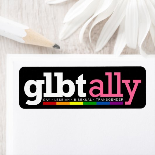 LGBT Ally Black Label (Insitu)