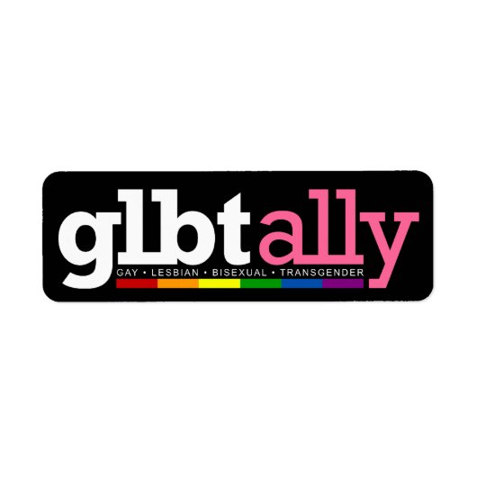 LGBT Ally Black Label (Voorkant)