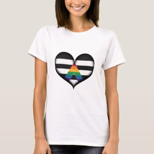 LGBT Ally Heart T-shirt