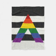 LGBT Ally Pride vlag gekleurde achtergrond