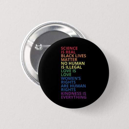 Lgbt Ally Shirt  Ronde Button 5,7 Cm (Voorkant /achterkant)