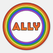 LGBT Ally Sticker