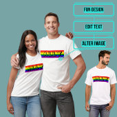 LGBT Ally Vrouwen T-shirt
