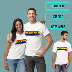 LGBT Ally Vrouwen T-shirt