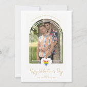 LGBT Arch Effect Pride Heart Happy Valentine's Day Save The Date (Voorkant)