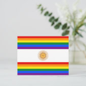 LGBT Argentinië Briefkaart (Staand voorkant)