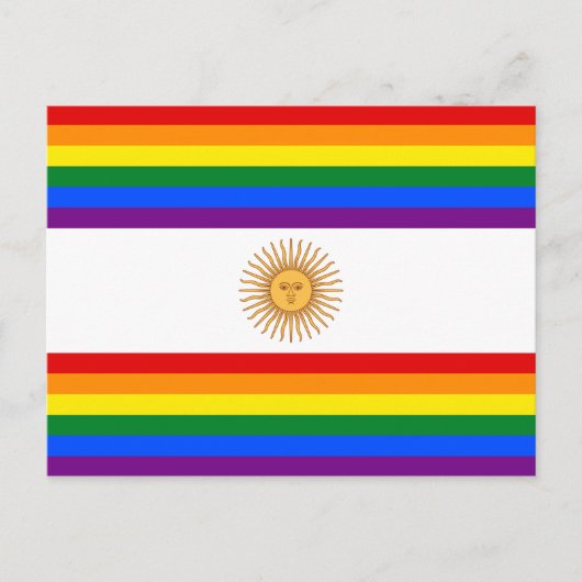 LGBT Argentinië Briefkaart (Voorkant)