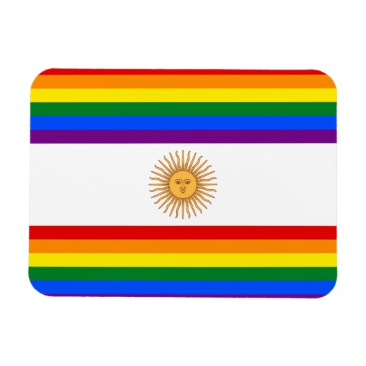 LGBT Argentinië Magneet (Horizontaal)